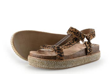 Poelman Espadrilles in maat 38 Bruin, Poelman, Bruin, Verzenden, Zo goed als nieuw