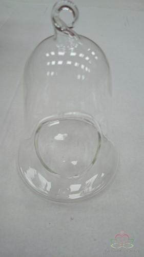 Glas Bel Waxinelichtje of Bloemen 18 cm hoog Doos 6 stuks, Ophalen of Verzenden, Nieuw