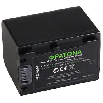 Sony NP-FV70 / FV30 / FV50 / FV100 accu (Patona Premium), Verzenden, Nieuw