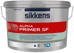 Sikkens Alpha Primer SF - 10L RAL 9016 | Verkeerswit 10L, Wit, Nieuw, Verf, Verzenden