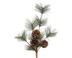 Sober dennengroen kerstgroen met dennenappels 30 cm  per tak, Ophalen of Verzenden, Nieuw
