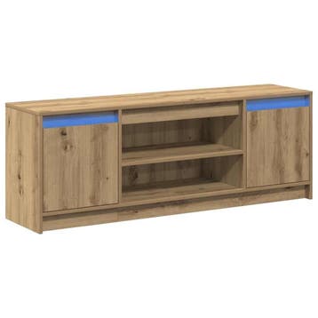 Zwevend TV-meubel 140cm | Tweedekansje | OP=OP, 100 tot 150 cm, Ophalen of Verzenden, Zo goed als nieuw, Minder dan 100 cm