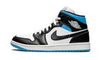 Air Jordan 1 Mid Royal Black and Blue (W), Nieuw