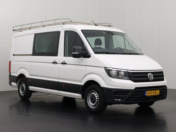 Volkswagen Crafter 2.0TDI 140PK Automaat L3H2 Dubbele Cabine, Automaat, Stof, Gebruikt, Euro 6