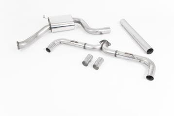 Milltek VW Golf 7.5 GTI Cat back Dual 100mm GT100 Uitlaat, Ophalen of Verzenden, Nieuw