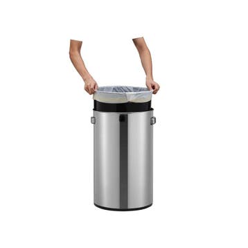 EKO afvalbak Urban Bin 60 ltr -  Mat RVS, Verzenden, Nieuw
