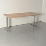 Solidesk bureau, bladkleur naar keuze, 180x 80 cm, hoogte, Huis en Inrichting, Ophalen of Verzenden, Nieuw