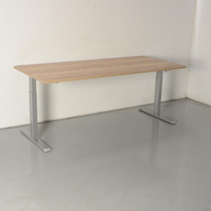 Solidesk bureau, bladkleur naar keuze, 180x 80 cm, hoogte, Huis en Inrichting, Bureaus, Ophalen of Verzenden