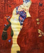 Scuola europea (XX), da Gustav Klimt - Le amiche