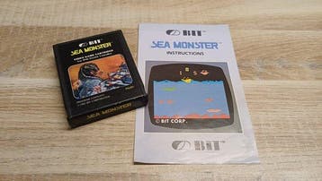 BIT - 2600 VCS - SEA MONSTER - Videogame - Zonder originele, Nieuw
