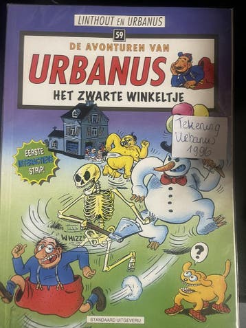 Urbanus 59 – Het zwarte winkeltje, Boeken, Verzenden, Nieuw