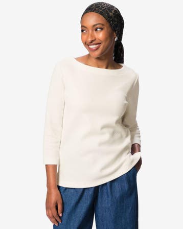 HEMA Damesshirt Kacey wit, Verzenden, Nieuw