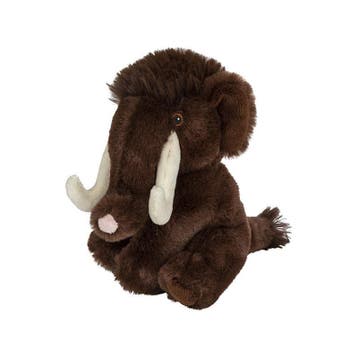 Pluche mammoet knuffel - 16 cm - bruin - prehistorisch, Verzenden, Nieuw