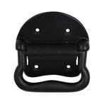 Kistgreep 96 x 85 mm gietijzer zwart, Verzenden, Nieuw