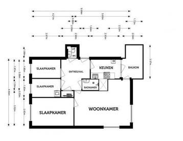 Te Huur 4 Kamer Appartement Van Vollenhovenlaan In Utrecht, Utrecht-stad, Direct bij eigenaar, Appartement, Utrecht