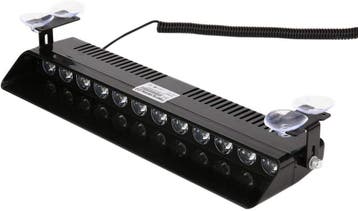 Dashboard flitser - ORANJE - 12 LED, Ophalen of Verzenden