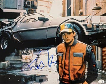 Back to the Future - Michael J. Fox - Signed 40x50 cm Photo, Nieuw