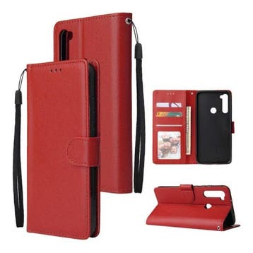 Xiaomi Redmi 7A Leren Flip Case Portefeuille - PU Leer, Verzenden, Nieuw