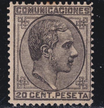 Spanje - 1878 - Regeerperiode van Alfonso XII - Edifil 193, Postzegels en Munten, Gestempeld