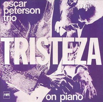 cd - The Oscar Peterson Trio - Tristeza On Piano, Verzenden, Zo goed als nieuw