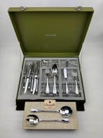 Christofle - Tafelservies voor 6 (50) - Linten - Verzilverd