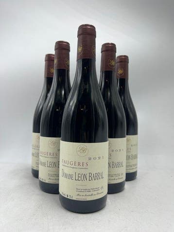 2021 Domaine Leon Barral Jadis - Faugères - 6 Flessen, Nieuw