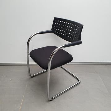 Vitra Visavis design vergaderstoel - nieuwe stof zwart (alle, Ophalen of Verzenden, Nieuw