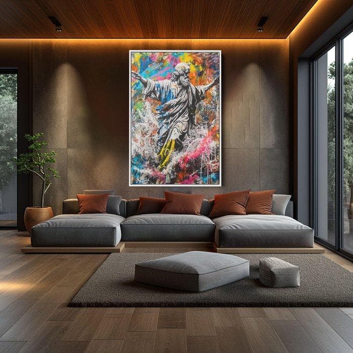 Dine Chanima (XX-XXI) - (XXL) Giant Radical Redd Sea, Antiek en Kunst, Kunst | Designobjecten