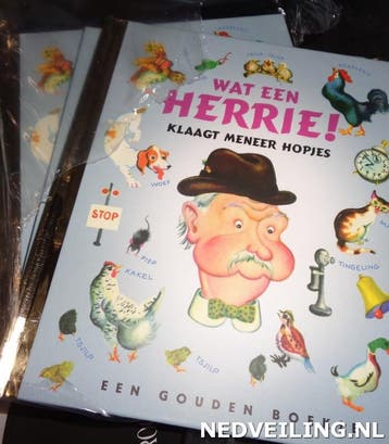 60x Gouden Boekje Wat een herrie klaagt meneer Hopjes