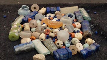 Oudegyptisch naar Romeins Glas meer dan honderd oude kralen