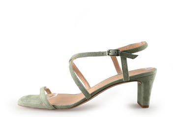 Unisa Sandalen in maat 37 Groen, Verzenden, Sandalen of Muiltjes, Zo goed als nieuw, Unisa