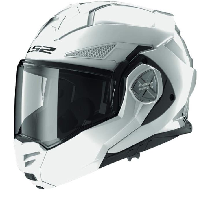 LS2 FF901 Advant X Solid Wit 06 Systeemhelm, Motoren, Kleding | Motorhelmen, Systeemhelm, Heren, XXL, Nieuw met kaartje, Overige merken