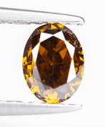 Zonder minimumprijs - 1 pcs Diamant (Natuurlijk gekleurd) -, Sieraden, Tassen en Uiterlijk, Edelstenen, Nieuw