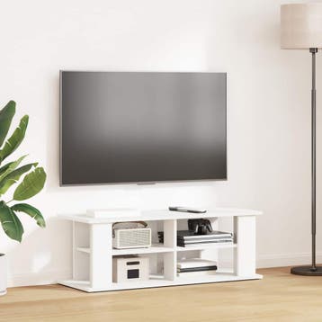vidaXL TV-standaard Wit 96 x 35 x 33,5 cm, Huis en Inrichting, Verzenden, Nieuw, 50 tot 100 cm, Minder dan 100 cm