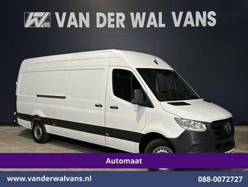 Mercedes-Benz Sprinter | 317 CDI 170pk 9G-Tronic Automaat, Auto's, Bestelauto's, Automaat, Gebruikt, Euro 6, Wit