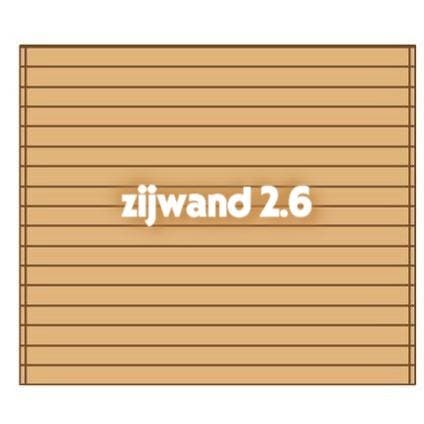 zijwand carport, Huis en Inrichting, Overige Huis en Inrichting