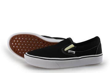 Vans Instappers Meisjes in maat 36½ Zwart, Kinderen en Baby's, Jongen of Meisje, Schoenen, Zo goed als nieuw, Vans
