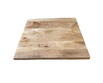 Tafelblad Mangohout rechthoek 120 x 70 cm, Ophalen of Verzenden, Nieuw