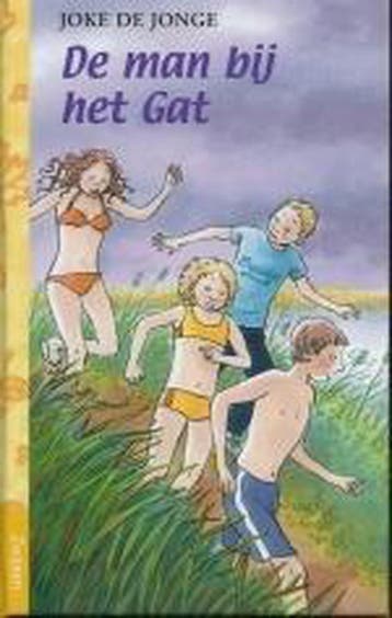 De man bij het Gat / Wachtwoord / Groep 7/8 - Joke de Jonge, Boeken, Kinderboeken | Jeugd | 10 tot 12 jaar, Verzenden, Gelezen