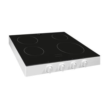 ETNA KCV154WIT kookplaat Zwart Aanrecht 60 cm, Ophalen of Verzenden, Nieuw, Keramisch