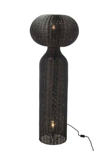 Villa Collection - Staande lamp - Werna vloerlamp - Rattan