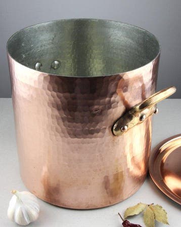 Demuynck - Kookpan - Circa 10 liter - Koper, Messing