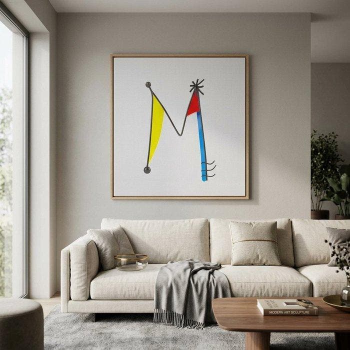 Cess - M for Miró — The Artphabet, Antiek en Kunst, Kunst | Designobjecten