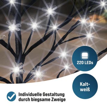 Kersenbloesemboom Koudwit 220cm 220 LEDs (Voor in Huis), Verzenden, Nieuw