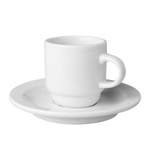 GGM Gastro | (24 stuks) Budgetline - Kop en schotel Mammoet, Huis en Inrichting, Verzenden, Nieuw, Effen, Kop(pen) en/of Schotel(s)