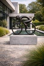 sculptuur, Cycliste contre-la-montre / Time Trial Cyclist –