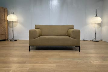 NIEUWSTAAT Design on Stock Loveseat NP €3.200 + GARANTIE, 150 tot 200 cm, 75 tot 100 cm, Ophalen of Verzenden, Zo goed als nieuw