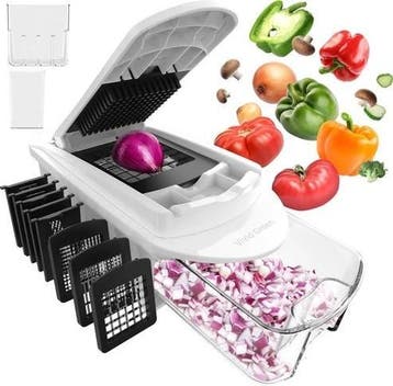Groentesnijder Multifunctioneel - Mandoline, Huis en Inrichting, Verzenden, Zo goed als nieuw