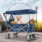 Opvouwbare bolderwagen Nico met draagtas draagkracht 80kg -, Verzenden, Nieuw