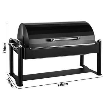 GGM Gastro | Elektrische chafing dish - GN 1/1 - rolltop |, Verzenden, Nieuw in verpakking, Overige typen